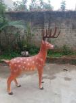 animal statue elk sculptures statues of fiberglass nature painting as decoration