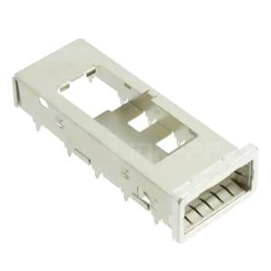 Wholesale 1888781-1 Position QSFP+ Cage Connector Press-Fit Through Hole from china suppliers