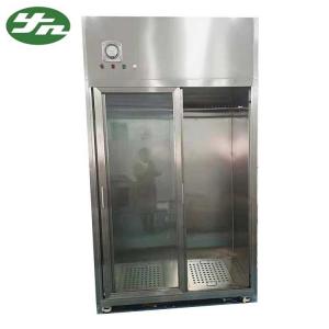 Wholesale Low Noise Clean Room Garment Cabinet 304 SUS Laminar Flow Smock Stocker Cabinet from china suppliers