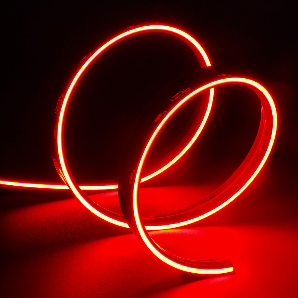 180 Degree LED COB Strips 10W 378 Chips Single Color Side Emitting Color
