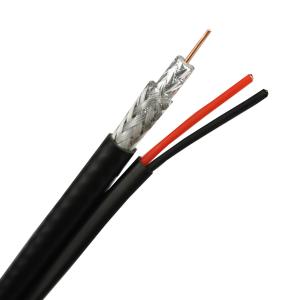 Wholesale CCTV Wire RG59 Coaxial Cable Al / Copper Foil With 18AWG Power CCTV Cable Power Cable from china suppliers