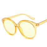 Big Frame Retro Jelly Color Round Frame Sunglasses Fashion Trend Glasses