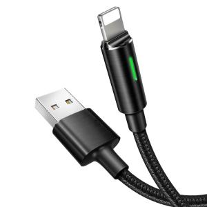 Wholesale Auto Cut Off Nylon Quick Charging Cable Smart Disconnect Intelligent USB Date Cable from china suppliers