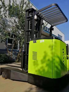 Wholesale Full Electric Powered Reach Stacker Forklift Truck With Lifting Height 3 - 8m from china suppliers