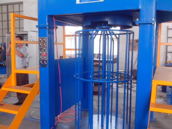 800mm Basket Wire Coiling Machine 1500m/min Equipped Basket Changing System
