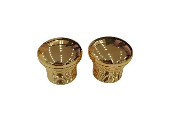 Shiny Surface Zinc Alloy Perfume Bottle Caps For Glass Bottle Perfume