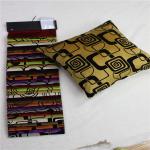 Home decorate geometric upholstery 100 polyester flocked velboa plush fabric