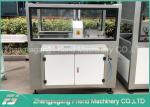 Door Skirt Extrusion PVC Plastic Profile Production Line Double Screw Design