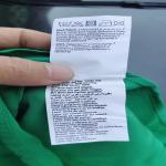 Green Breathable Womens Chiffon Office Tops 100% Polyester
