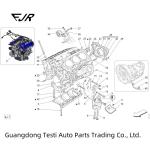 OE NO. 670004870 670004871 Engine Mounts For Ghibli Quattroporte 2WD 3.0
