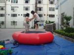 Commercial Air Tight Inflatable Water Trampoline For Water Sport Games