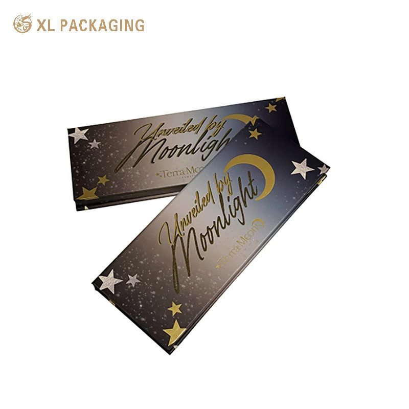 Cosmetic Empty Palette Box Eyeshadow Palette Packaging Box Waterproof Cardboard For Makeup Cosmetics