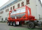 20FT Steam Heating Insulated Tank Container Stanless Steel For Yellow Phosphorus