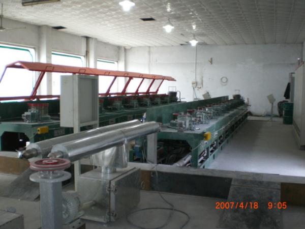 Stainless Steel Wire Drawing Die Polishing Machine With Pneumatic Break / EM