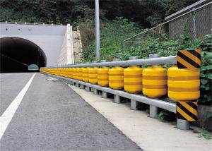 Wholesale Road Safety Highway Roller Barrier System Highway Guardrail / Safety Rolling Barrier from china suppliers