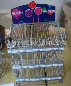 Wholesale Cosmetic Portable Spice Rack Nail Polish Holder Cases Counter Top from china suppliers