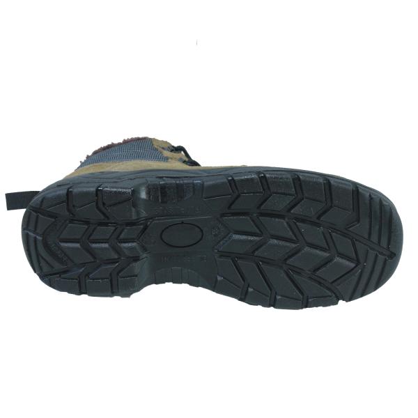 Comfortable EVA Insole Steel Toe Rubber EVA Sole Type Safety Footwear For Construction Workers Work Boots