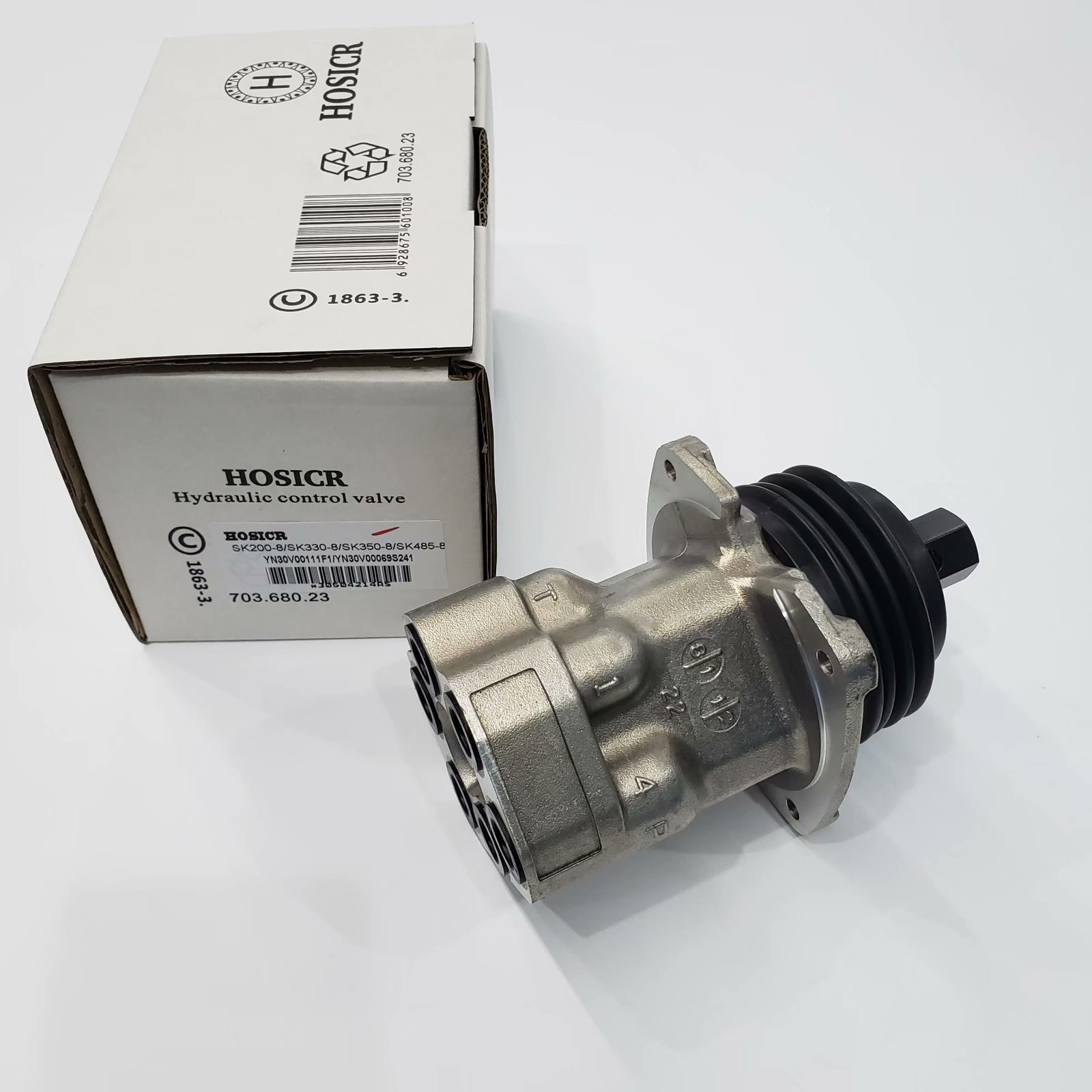 SK485-8 Excavator Pilot Valve , Pilot Control Valve YN30V00111F1 YN30V0006932