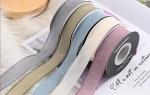 Ribbon New Cotton Silk Ribbon Flower Arrangement Gift Bouquet DIY Material