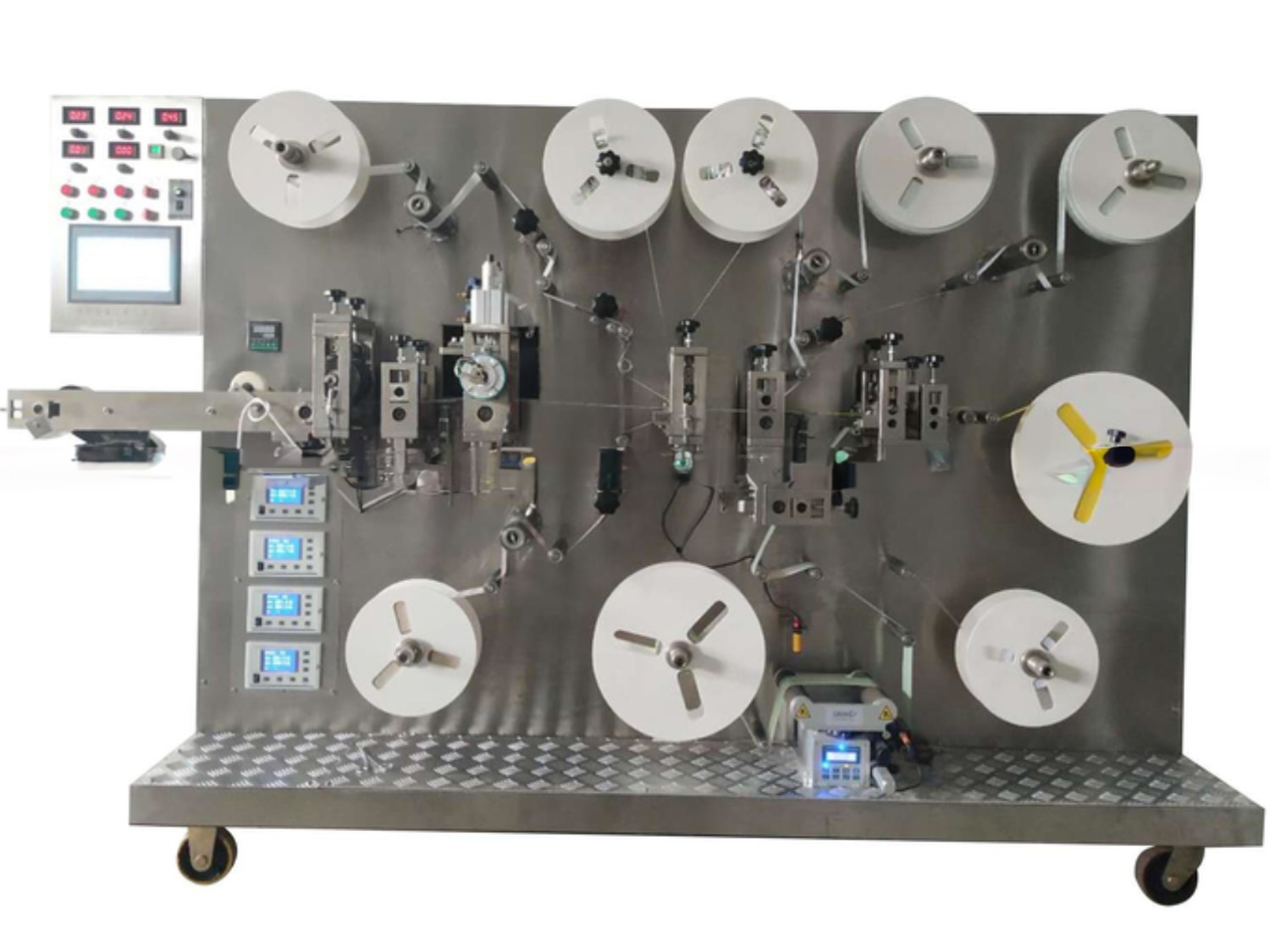 KC-2000-D High Speed Colorful Adhesive Bandage Machine with Packaging and Making Part