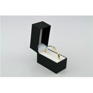 Buy cheap Rectangle Luxury Jewelry Packaging White Velvet Lining / Bangle Jewelry Box from wholesalers
