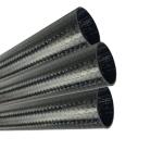 Strong and Durable H Content % 0.009% Carbon Fiber Tube for Sports Machinery