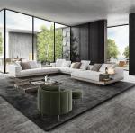 Modern Ashley Sectional Gray Leather Sofa Luxury Living Room Furniture Sofa Sets