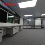 Chemistry Lab Workbenches Chemical Resistant Laminate Surface Steel Frame Fire