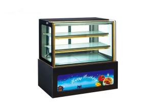 Wholesale Tempered Glass 1200mm 450W Cake Display Refrigerator from china suppliers