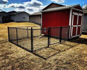 Wholesale 0.9m height x 20m Chain Link Panels Black PVC coated fence/ diamond fence from china suppliers