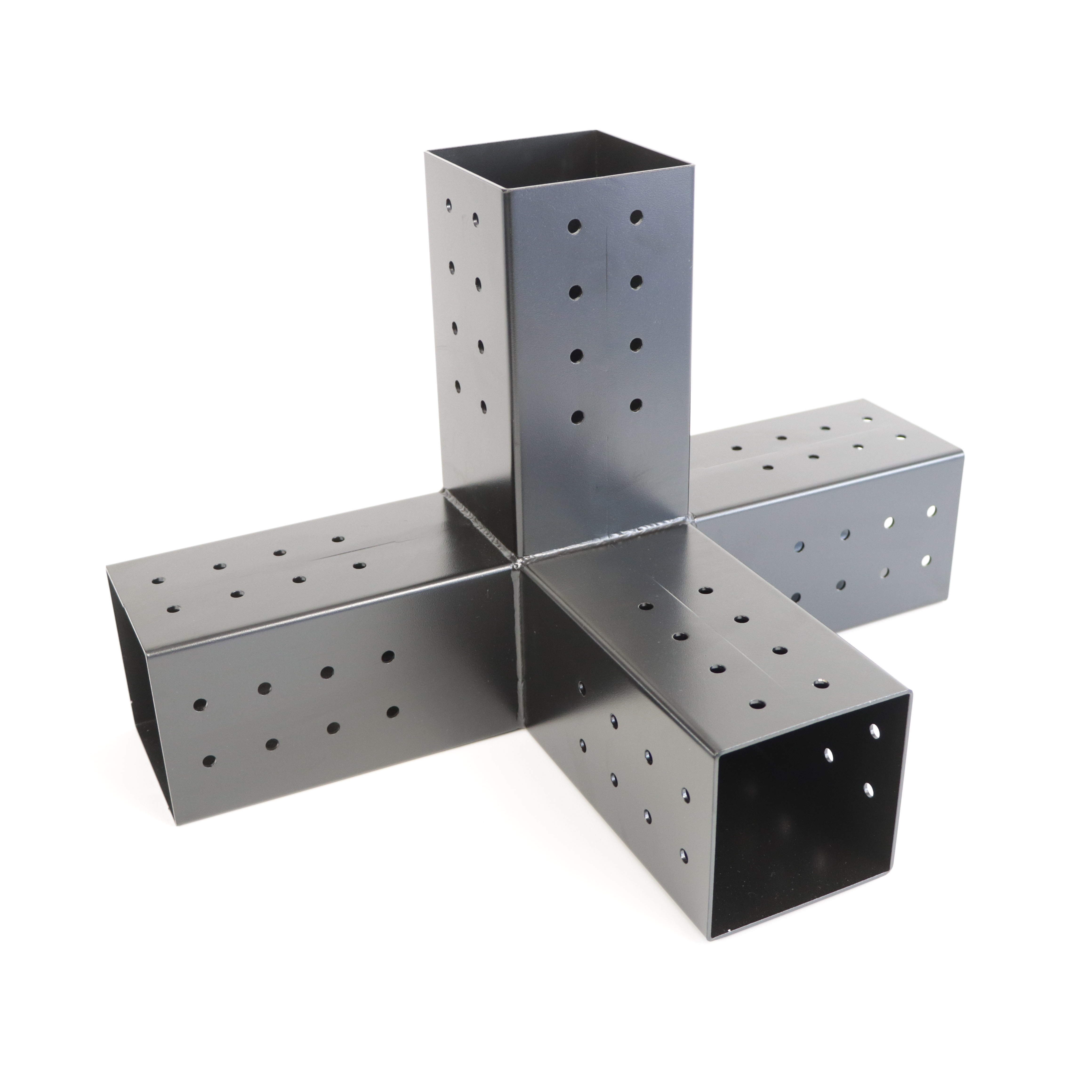 Pergola Kit With 3-Way Brackets For 4"x 4" Actual 3.6" X 3.6" Lumber DIY Pergola Brackets