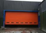 Safety First High Speed PVC Roll Up Rapid Shutter Door 304 Stainless Steel