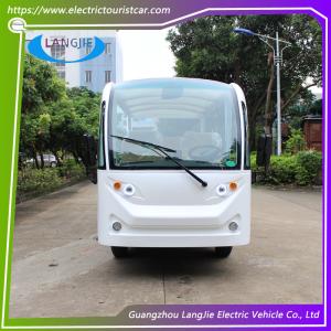 Wholesale 72V 7.5KW AC Motor Electric City Bus 14 Persons Electric Shuttle Vans Max.Speed 30 Km/H from china suppliers