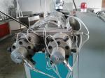 PVC Twin Pipe Extruder , Plastic Pipe Extrusion Line / Machinery