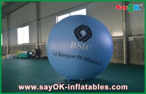 Wholesale 0.18mm 1.5m Blue PVC Outerdoor Inflatable Advertising Balloon With Logo Print For Event from china suppliers