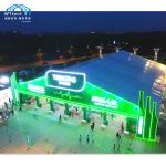 Giant Outdoor Marquee Tent Beer Festival Decorations With Colorful Lining