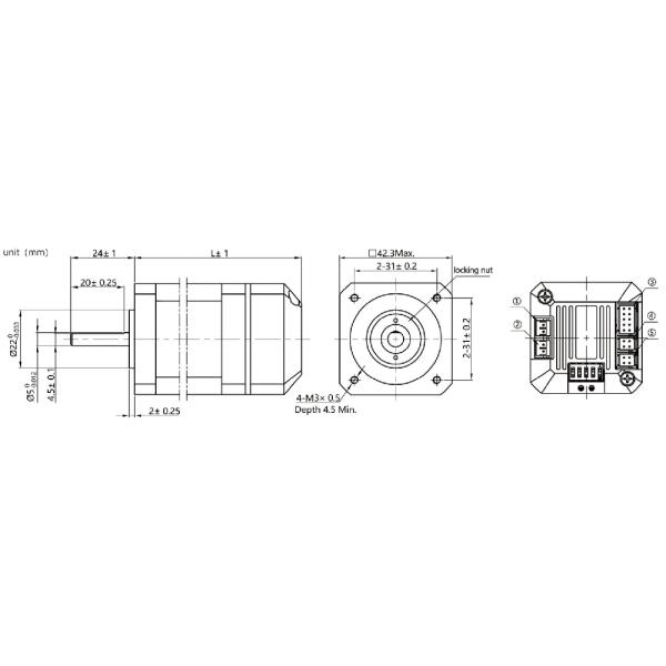 Jkongmotor 42mm 57mm 86mm Integrated Stepper Motor Pulse-type Open-loop/ Closed-loop Stepper Motor Together with Driver
