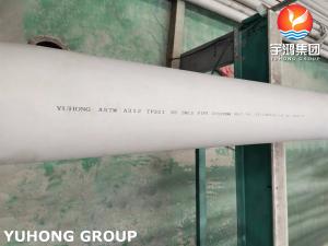 China ASTM A312 TP321 / UNS S32100 Stainless Steel Seamless Pipe Thick Thickness on sale