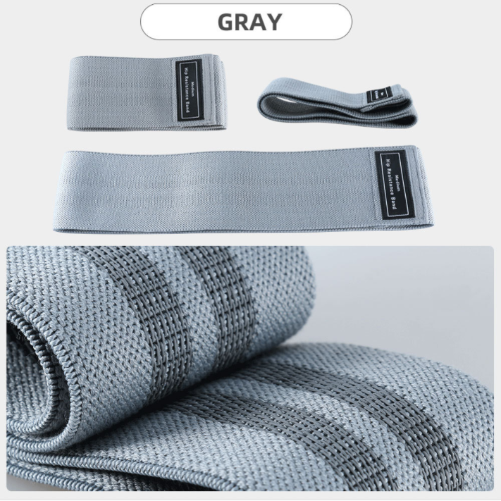 66CM 60LB Fabric Resistance Band And Tube YOGA Physical Therapy Elastic Tubing