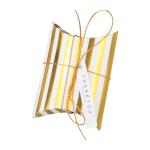250g White Cardboard Biodegradable Paper Food Packaging Pillow Candy Box Iron