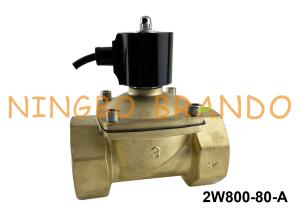 Wholesale 3'' IP68 Waterproof Water Fountain Brass Solenoid Valve 12V 24V 110V 220V from china suppliers