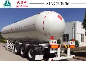 Wholesale 58.1 Cbm 3 Axles LPG Tank Trailer , LPG Gas Tanker Truck ASME Standard from china suppliers