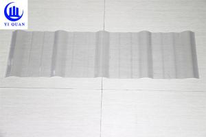 Wholesale Plastic Transparent Tiles Clear Polycarbonate Roofing Greenhouse Tiles from china suppliers