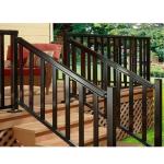 Handrail Balustrade Glass Railing Aluminum Profile 6063 T5