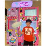 Sugar For Cotton Candy Vending Machine Colourful Cotton Automatic Candy Machine