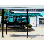 Hot sale 280m drilling depth hydraulic diesel crawler hydraulic water well