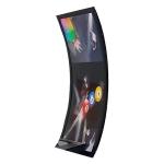 Industrial Grade Curved Gaming Screen 4K PCAP Touch Full HD Gaming Monitor