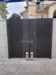 Decorative Courtyard Entrance Aluminum Door Profile For Garden