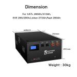 Power Bank Casing For Lifepo4 51.2V 280Ah Diy Kit Without Battery