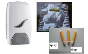 Wholesale Medical Manual Hand Soap Dispenser 1000ml With Refillable Bottle Disposable Bag from china suppliers